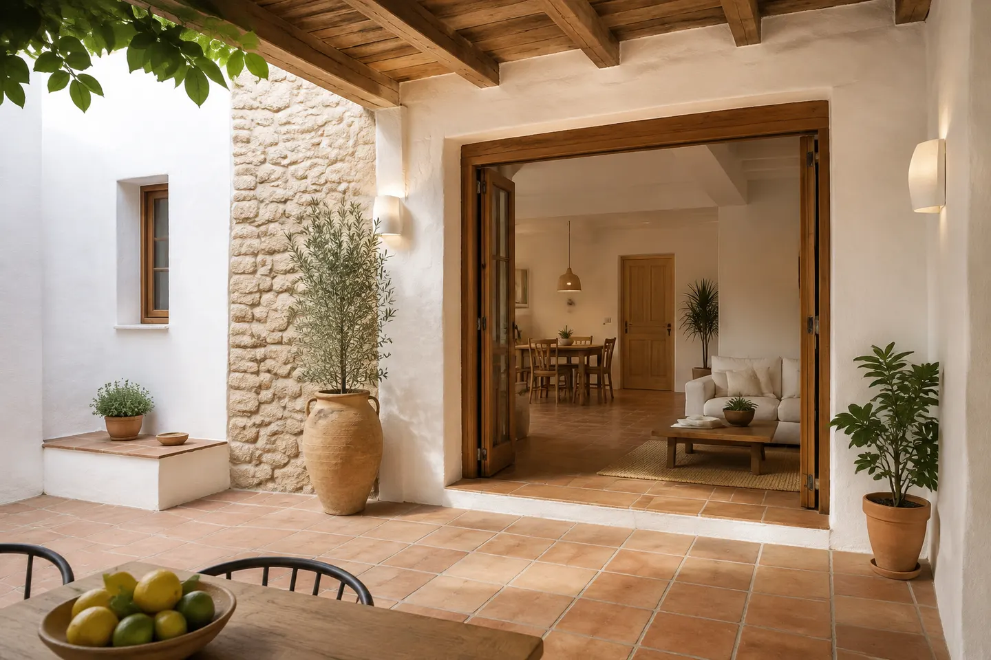 Reforma de vivienda en Torrox con acabado mediterráneo